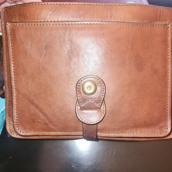 A.D. Firenze Handmade Leather Crossbody Satchel - Picture 7 of 12